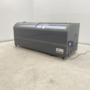 Congélateur horizontal commercial pour supermarché, vitrine réfrigérée pour aliments surgelés - Product Image 1