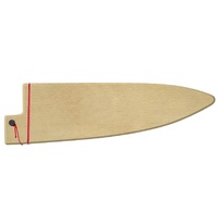 Funda para Cuchillo de madera de haya, ajuste Universal para cuchillos de Chef y Santoku, cuchillo de madera, funda Saya