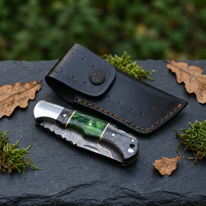 High Quality Copper Damascus Steel Folding Blade Pocket <b>Knife</b> Wholesale Factory Rates wood Handle Tactical Application - Product Image 5