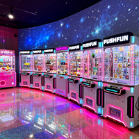 Fabricant personnalisé enfants et adultes prix maison de bonbons griffe Machine vraie grue d'arcade Machine d'amusement à pièces