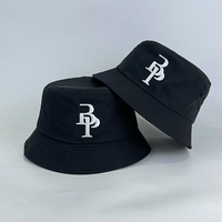 Chapeau Bob Unisexe en Velours Brodé Personnalisé de Haute Qualité avec Logo Dessin Animé OEM ODM 100% Coton Protection Solaire Pliable Décontracté Pêche