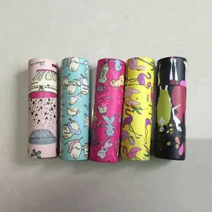 Recyclable Feature paper package lipstick tube casing
