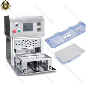 Thương mại tự động nhôm lá mỏng niêm phong máy cho y tế thức ăn nhanh nhựa PVC khay nhiệt cho thử nghiệm PLC cho benchtop commodi - Product Image 2