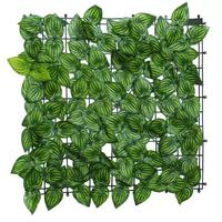 Fleurs séchées pour la décoration de jardins extérieurs et de cours, sur murs végétaux, ressemblant à de vraies feuilles vertes, pour la Saint-Valentin et Noël