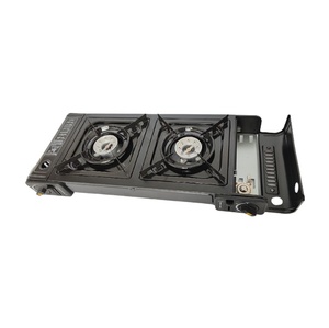Fábrica 2 Quemadores Pescado Parrilla Picnic Cocina de gas Estufa Gas Barbacoa Horno Quemador Estufa de gas portátil Quemador de butano - Product Image 1