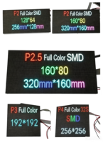 Panneau LED P4 256x256mm, 64x64 pixels, module d'écran LED couleur pleine SMD pour intérieur, pour DJ, salle de karaoké, centre commercial, salle d'exposition, vidéo