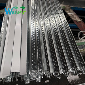 Fournisseurs chinois nouvelle conception serrure en alliage plat/tête en alliage acier plafond t composants <span class=keywords><strong>de</strong></span> grille - Product Image 5