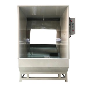Cabine de peinture multifonctionnelle écologique à rideau d'eau pour purification par brumisation, dépoussiérage et polissage - Product Image 1