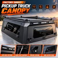 Hardtop de camionnette en aluminium pour camping, verrouillable et étanche, pour couchage et rangement d'équipement