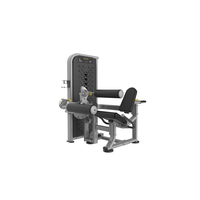 Machine d'entraînement rotative du tronc à charge par aiguille. Appareil d'exercice pour la rotation de la taille en position assise / équipement de renforcement du tronc