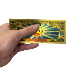 2026 6 Modellen Mic-ey Bankbiljetten in 24K verguld goud voor verzameling - Product Image 2