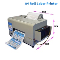Imprimante à sublimation A4 210 mm, imprimante à jet d'encre pour étiquettes en rouleau