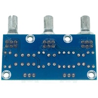 Module d'amplification de préampli de carte son passive XH-M802, réglage du son bas et haut, carte PCB DIY