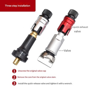 Valve de <span class=keywords><strong>d</strong></span>égonflage rapide pour pneus de voiture - Sortie <span class=keywords><strong>d</strong></span>'air pour pneus tout-terrain du <span class=keywords><strong>d</strong></span>ésert - Valve <span class=keywords><strong>d</strong></span>'<span class=keywords><strong>échappement</strong></span> rapide pour pneus du <span class=keywords><strong>d</strong></span>ésert 5-12BAR - Product Image 3