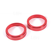 Ajustement pour 23-2024 Land Rover Range Rover Sport L461 Vogue L460 bouton de climatisation centrale arrière anneau couvercle de Protection de bouton arrière