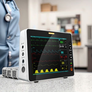 Moniteur vétérinaire numérique pour animaux de 8, 12 et 15 pouces, électrocardiographe vétérinaire, <span class=keywords><strong>prix</strong></span> d'usine en gros, OEM ODM - Product Image 2