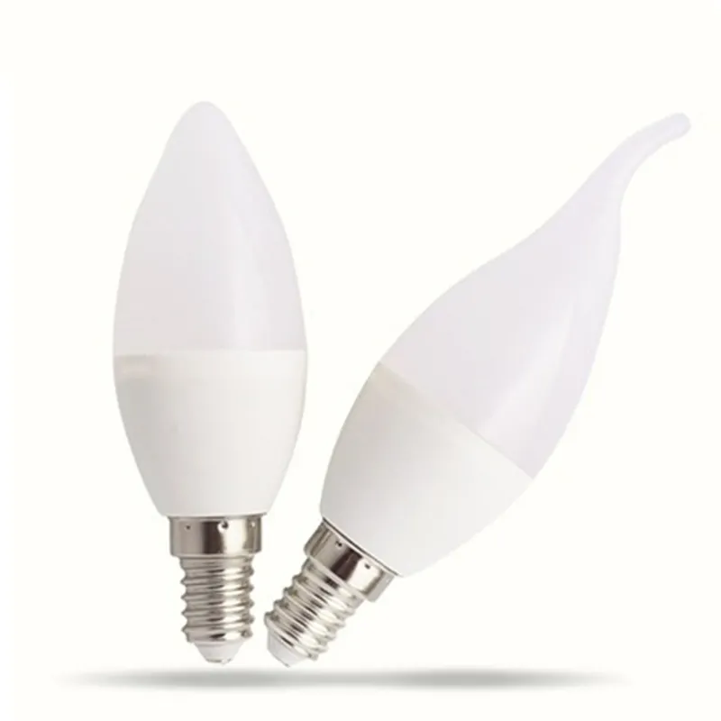 Offre Spéciale C35 3W E14 LAMPES Haute Luminosité A Mené Des Lumières De Bougie de Flamme De Scintillement Ampoule