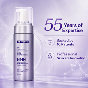 Mousse <span class=keywords><strong>detergente</strong></span> <span class=keywords><strong>viso</strong></span> al resveratrolo e NMN, schiuma morbida e cremosa, delicata purificazione dei pori, <span class=keywords><strong>detergente</strong></span> quotidiano per la cura della pelle. - Product Image 2
