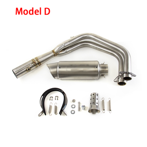 Para <span class=keywords><strong>Kawasaki</strong></span> <span class=keywords><strong>Vulcan</strong></span> <span class=keywords><strong>S</strong></span> 650 EN650 VN650 2015-2025 Tubo de enlace de escape Silenciador Consejos Sistema de deslizamiento - Product Image 6