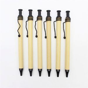 Tube à stylos en papier personnalisé, écologique, recyclable, dégradable, en métal de luxe - Product Image 1