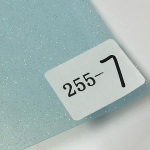 ฟิล์มพีวีซีใสสีสันสดใสขนาด 0.5 มม. สำหรับทำกระเป๋าเครื่องสำอาง/ของตกแต่ง/เสื้อกันฝน - Product Image 3