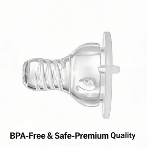 Wholesale Medical Grade Non-Toxic <b>Silicone</b> Teat BPA-Free CE Certified Replacement Wide Neck Feeding Nipple for 0-12 Months - Product Image 4