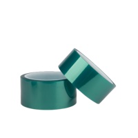 Ruban PET vert haute température avec adhésif en silicone idéal pour la peinture de cartes de circuits imprimés en poudre appareils électroniques