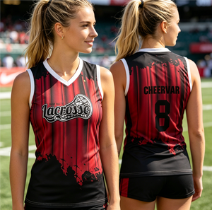 Jersey Lacrosse Cepat Kering untuk Wanita, Pakaian Lacrosse Premium, Pinnies Lacrosse Nyaman untuk Wanita - Product Image 4