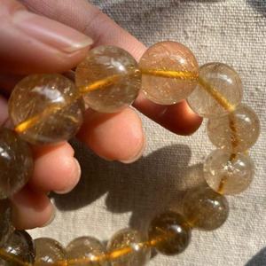 Medaglia in Pietra Naturale all'Ingrosso, Perline di Cristallo Portafortuna Stile Fiore Rutilato, Misure Personalizzate per Fai-da-Te e <span class=keywords><strong>Guarigione</strong></span> - Product Image 6