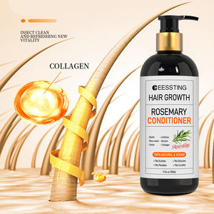 Après-shampoing nourrissant et hydratant au romarin, biotine, sans sulfate, biologique, naturel, à la kératine et parfumé, avec logo personnalisé - Product Image 4