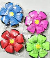 Jouet de sport éducatif pour enfants, balle élastique en plastique, disque volant lumineux, rebondisseur d'extérieur, jouet de bain parfait pour bébé