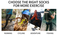 Chaussettes unisexes en laine pour l'extérieur, épaisses et chaudes, pour la randonnée, le ski, le port quotidien, chaussettes en laine mérinos pour enfants, chaussettes de sport décontractées pour hommes et femmes