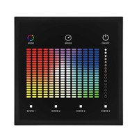 TD3-S 1 Zone 4 Scènes Mémoire RF 2.4G Tactile DALI Panneau Commutateur Luminosité Smart LED Gradateur