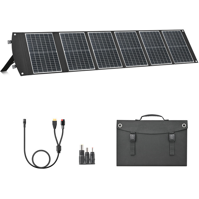 High Quality Wholesale 100W 120W 200W 300W 400W Lightweight Monocrystalline Silicon Foldable Portable Solar Panel