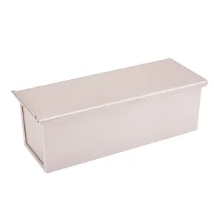 Champagne Gold Non-stick 300g Loaf Pan With Cover Bread Pan Or Baking Tin