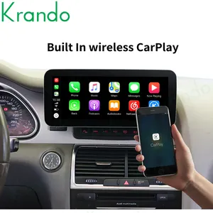 Krando 10.25 इंच एंड्रॉयड 12 यूनिवर्सल कार रेडियो जीपीएस नेविगेशन वाईफ़ाई कार प्लेयर ऑडी के लिए Q7