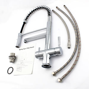 Grifo de <span class=keywords><strong>Cocina</strong></span> DOGO Aquatech Amsterdam con Rociador Extraíble, Grifo de <span class=keywords><strong>Cocina</strong></span> con Resorte, Rociador de <span class=keywords><strong>Tres</strong></span> Vías, Grifo de <span class=keywords><strong>Cocina</strong></span> con Filtro - Product Image 4