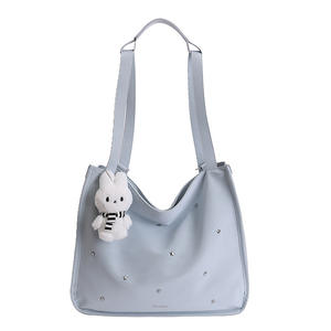 Sac fourre-tout pour femme Tiancai Wings, collection Printemps 2026, design tendance, fermeture éclair horizontale carrée, pour tenues quotidiennes, sac bandoulière - Product Image 3