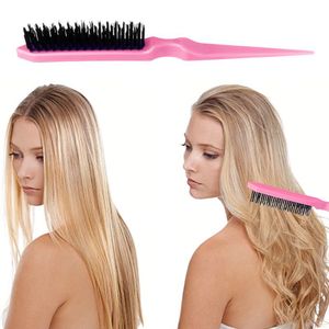 Compras Mixtas a Bajo Precio: Set de 4 Cepillos Desenredantes Profesionales de Plástico con Cerdas de Jabalí para Cabello Rizado - Product Image 4