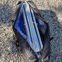 Tente pliante instantanée avec moustiquaire, gazebo d'extérieur avec parois en maille, tente portable pour le camping et la terrasse