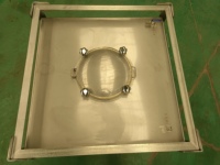 Réservoir IBC en acier inoxydable neuf de 1000 L pour le stockage et le transport d'azote liquide et de produits chimiques liquides
