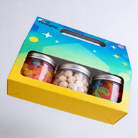 Boîte à bonbons de mariage personnalisée à faible MOQ, élégante, unique et créative, avec dorure à chaud, boîte à biscuits, petite boîte cadeau avec poignée en ruban