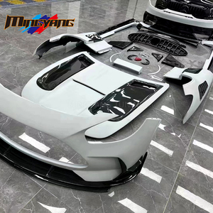 Nuevo Kit de Carrocería Mingyang de Alta Compatibilidad, Estilo <span class=keywords><strong>Serie</strong></span> Negra, Medio Fibra de Carbono, Parachoques para <span class=keywords><strong>Mercedes</strong></span>-Benz AMG GTS 2016-2019 <span class=keywords><strong>1</strong></span> - Product Image 2