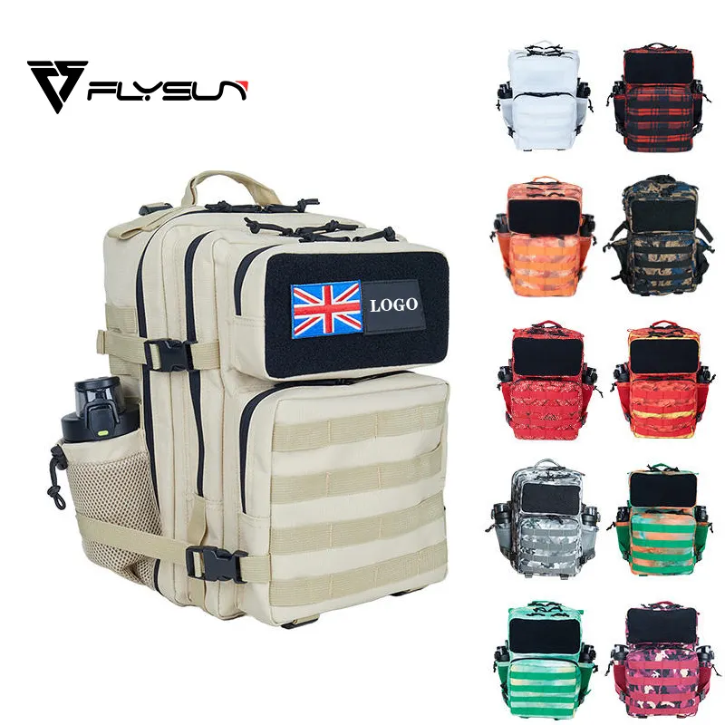 900D Oxford Tactical 25L 35L Multi Color Choice Molle Assault Backpack Hiking Outdoor Sports Waterproof Tactical Backpack