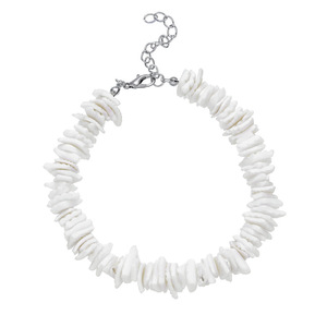 Natural Colored <b>Shell</b> Necklace Irregular Beads Clavicle Chain For Women Party Fashion Jewelry Yiwu Origin - Product Image 2