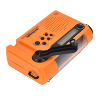 Hrd-900 FM SW LCD toda la banda de litio-célula solar radio