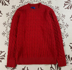 Pull en laine à col roulé décontracté à logo personnalisé 2025, coupe ajustée, style vintage classique <span class=keywords><strong>Ralph</strong></span>, style argenté, imprimé animal, fermeture éclair - Product Image 5