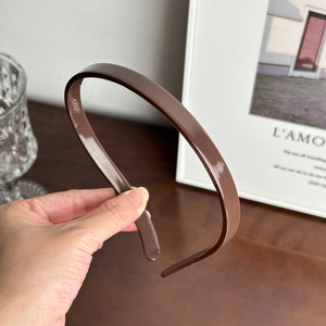 Klassisches und Elegantes Gebogenes Acetat Unisex Multifunktionales Haarband Retro Französischer Stil Rutschfestes Nicht Einschränkendes Stirnband - Product Image 3