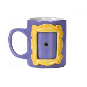 Taza de Cerámica con Marco de Fotos de <span class=keywords><strong>Friends</strong></span>, Marco de Puerta de <span class=keywords><strong>Monica</strong></span>, Taza de Café - Product Image 1