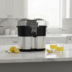 Presse-agrumes électrique haute performance 100W 220-240V pour oranges et citrons avec fonction de retrait des pépins pour jus frais fait maison - Product Image 4